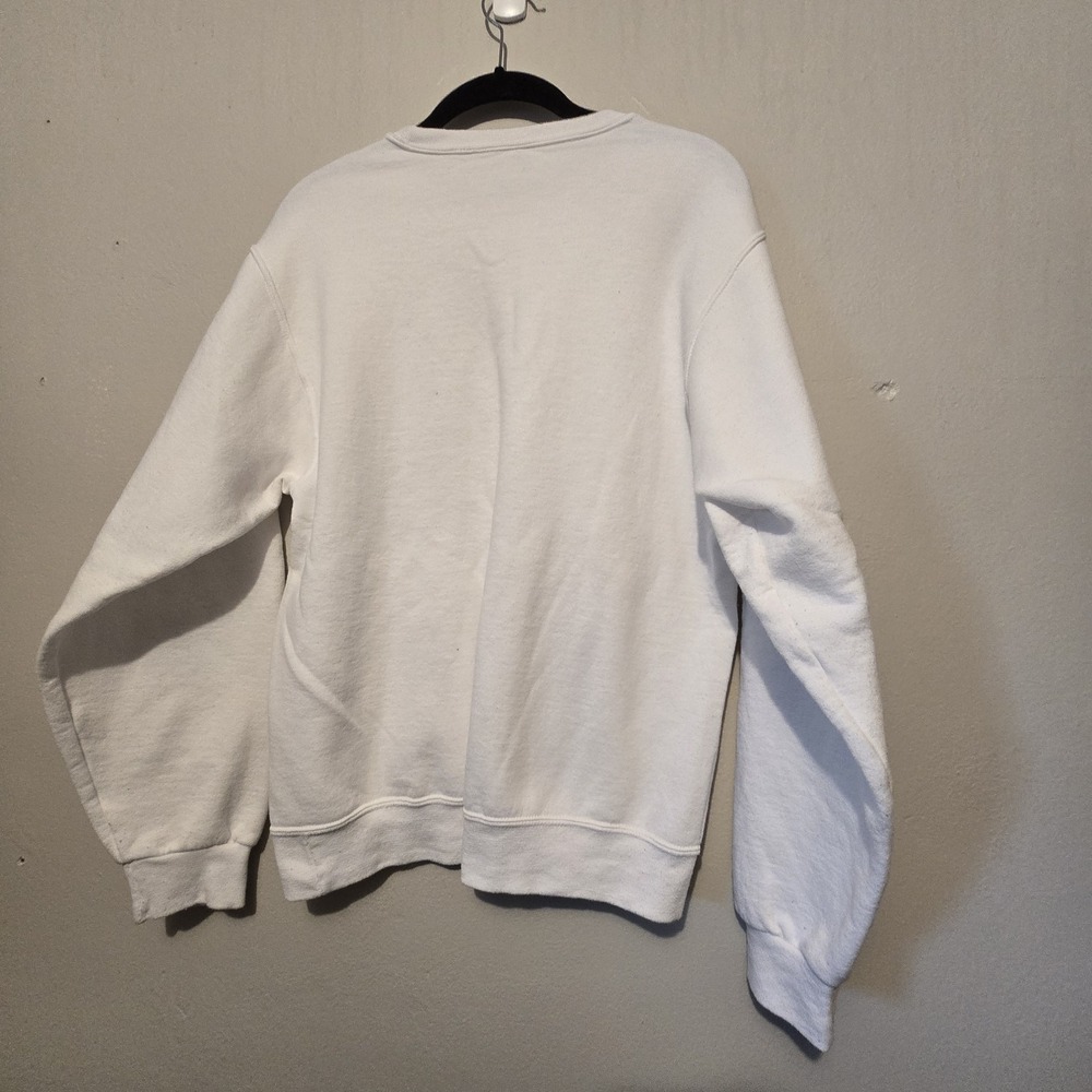 Vtg 90s 80s Charlie Brown Sweatshirt SM Jerzees Holiday Christmas Tree - Picture 8 of 9